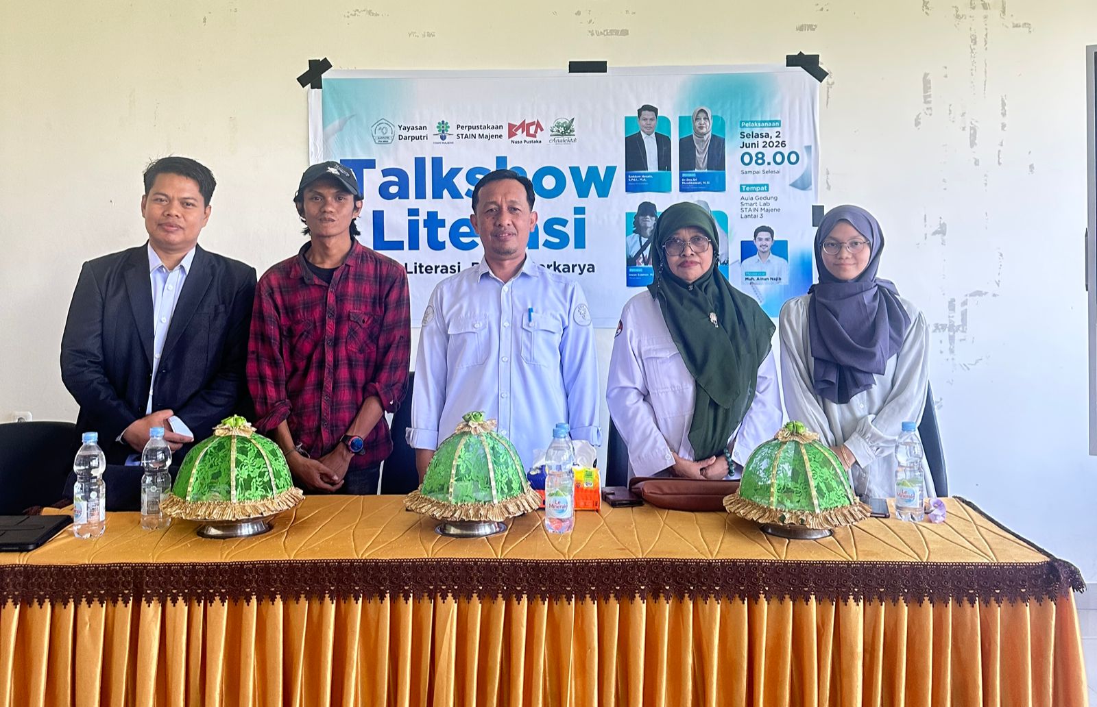 Talkshow Literasi STAIN Majene Dorong Penguatan Budaya Akademik Mahasiswa